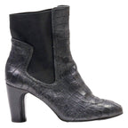 LLOYD Heeled Chelsea Boots Black Leather Womens UK 4