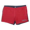 ADIDAS Mens Shorts Red & Navy Casual Polyester XL W42 Sports Logo