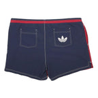 ADIDAS Mens Shorts Red & Navy Casual Polyester XL W42 Sports Logo