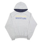 CHAMPION Mens Grey Terra Linda Wrestling Pullover Hoodie M Cotton Blend