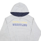 CHAMPION Mens Grey Terra Linda Wrestling Pullover Hoodie M Cotton Blend