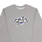 RUSSELL ATHLETIC Mens Grey Palmetto Power Crew Neck M Cotton Blend Sweatshirt