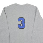 RUSSELL ATHLETIC Mens Grey Palmetto Power Crew Neck M Cotton Blend Sweatshirt