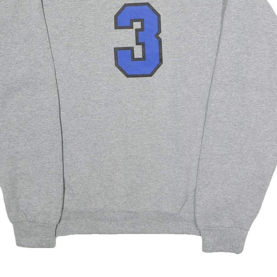 RUSSELL ATHLETIC Mens Grey Palmetto Power Crew Neck M Cotton Blend Sweatshirt