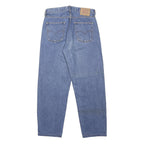 LEVI'S 518 Mens Jeans Blue Relaxed Straight Denim Medium W33 L30 Comfortable