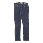 LEVI'S 711 Womens Slim Blue Denim Medium Wash Jeans W26 L28 Classic Cotton Blend