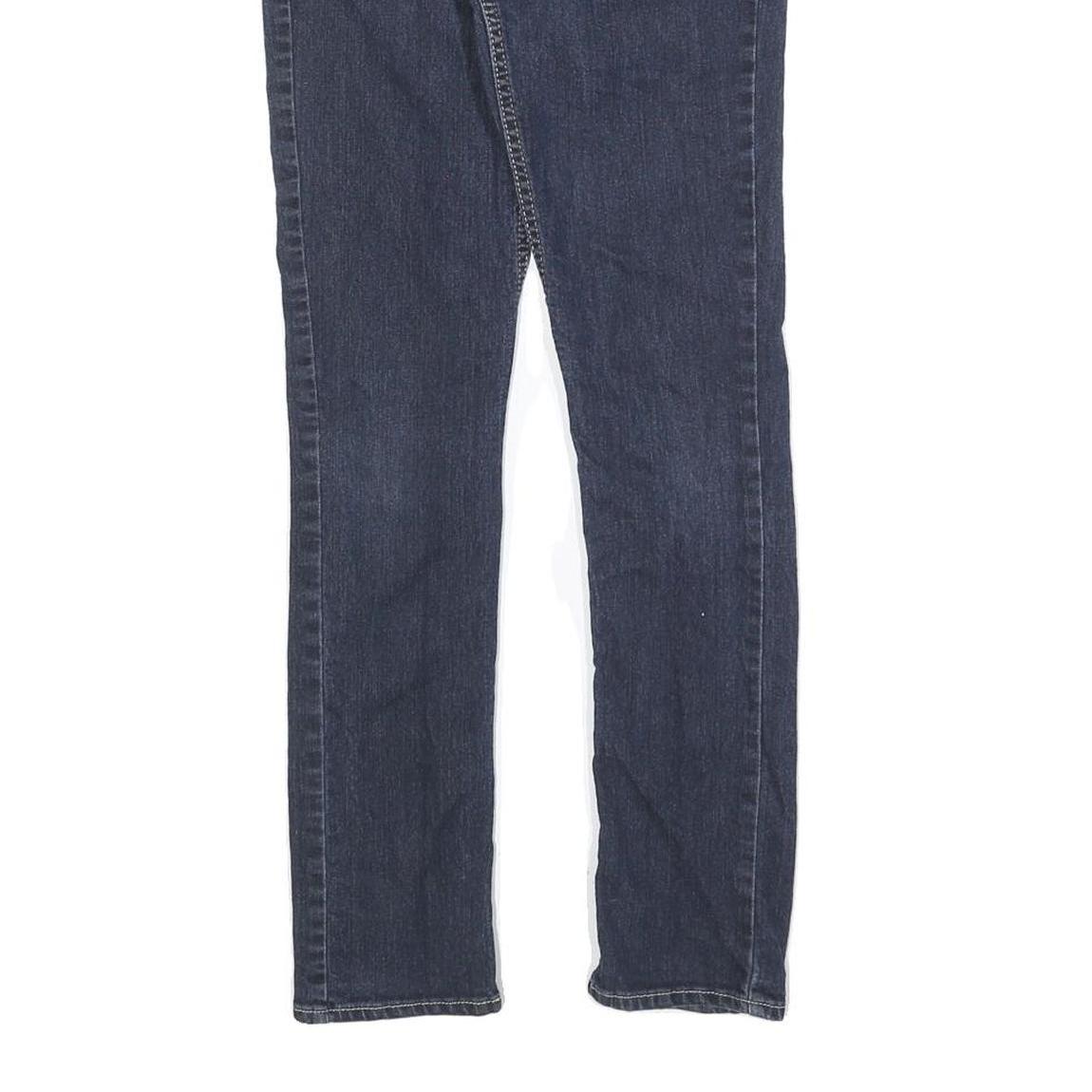 LEVI'S 711 Womens Slim Blue Denim Medium Wash Jeans W26 L28 Classic Cotton Blend