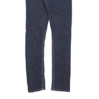 LEVI'S 711 Womens Slim Blue Denim Medium Wash Jeans W26 L28 Classic Cotton Blend