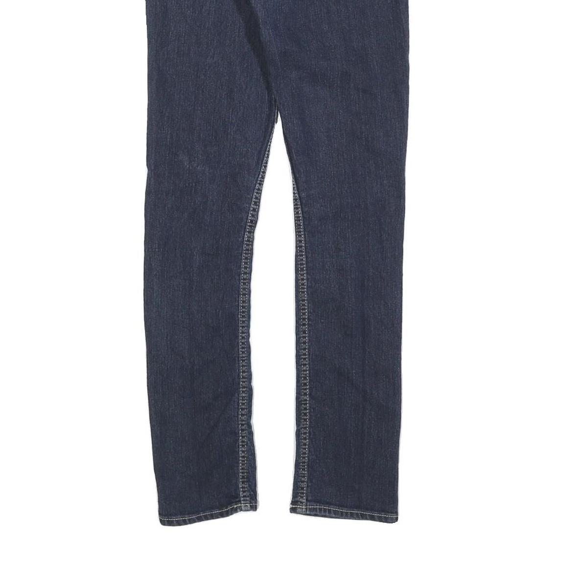 LEVI'S 711 Womens Slim Blue Denim Medium Wash Jeans W26 L28 Classic Cotton Blend