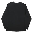 CARHARTT Mens Black Long Sleeve Crew Neck T-Shirt M Pocket Cotton Blend