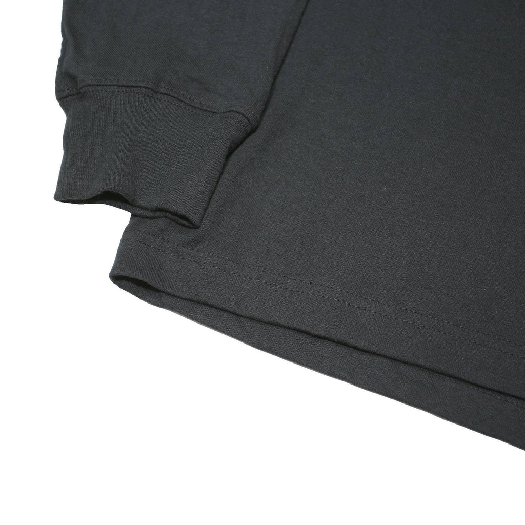 CARHARTT Mens Black Long Sleeve Crew Neck T-Shirt M Pocket Cotton Blend