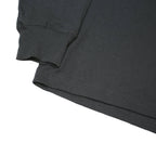 CARHARTT Mens Black Long Sleeve Crew Neck T-Shirt M Pocket Cotton Blend