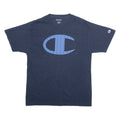 CHAMPION Mens T-Shirt Blue M