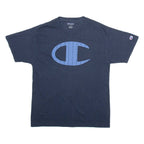 CHAMPION Mens T-Shirt Blue M