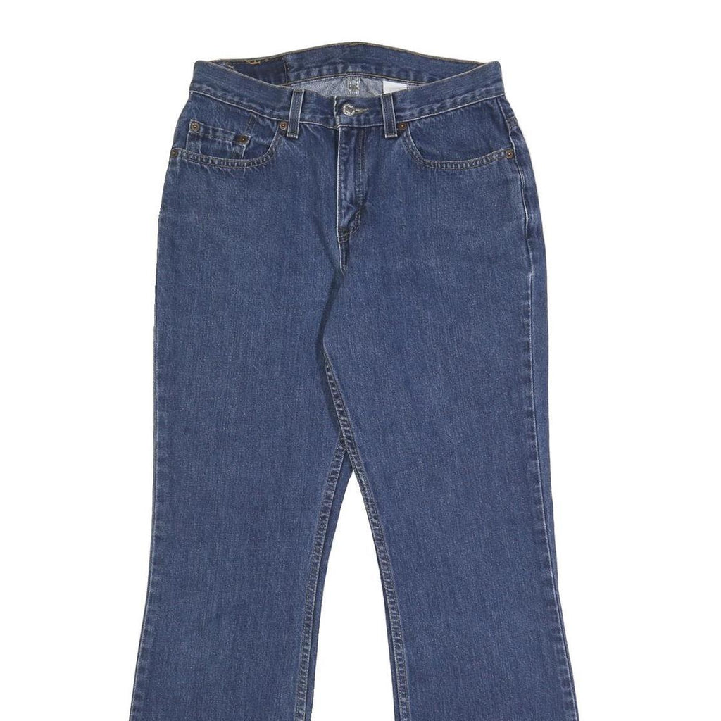 LEVI'S 515 Womens Jeans Blue Regular Bootcut Denim Medium W28 L31 Classic Fit
