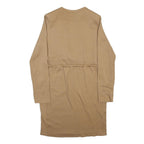 PRETTY LITTLE THING Maternity Womens Beige Day Dress Knit Long Sleeve UK 12