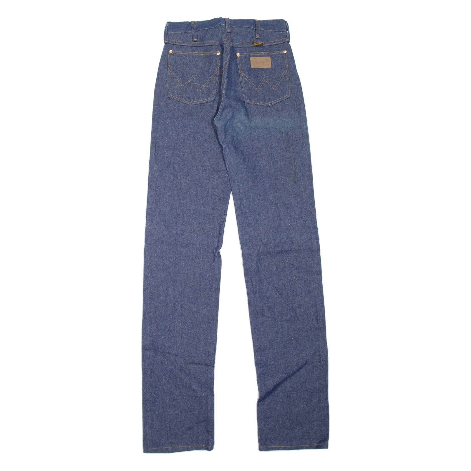 WRANGLER Mens Jeans Blue Regular Straight W28 L38