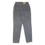 LEVI'S Womens Jeans Grey Regular Straight Denim W26 L30 Classic Cotton Button