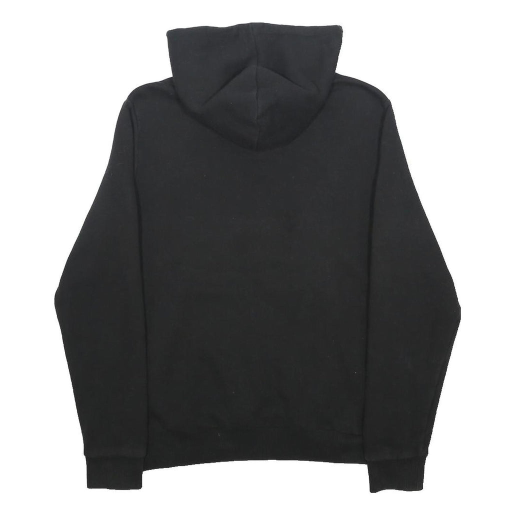 PUMA Womens Black Hoodie XL Cotton Blend Pullover Hooded Sweatshirt Sportswear