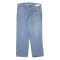 DICKIES Womens Relaxed Light Blue Denim Relaxed Fit Straight Leg Jeans W36 L30