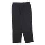 FILA Mens Joggers Black L W36 L30 Regular Tapered Cotton Blend Comfort Casual