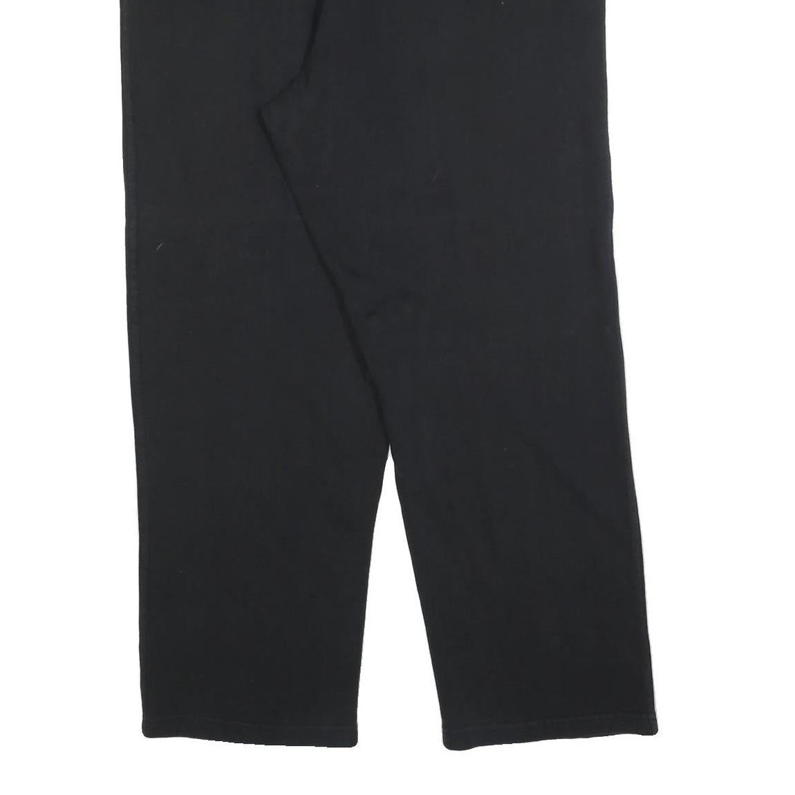 FILA Mens Joggers Black L W36 L30 Regular Tapered Cotton Blend Comfort Casual