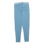 NIKE Womens Joggers Blue Slim Tapered L W28 L28 Sports Performance Activewear