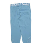 NIKE Womens Joggers Blue Slim Tapered L W28 L28 Sports Performance Activewear