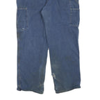 CARHARTT Mens Regular Fit Blue Denim Jeans W36 L30 Workwear Casual Durable Zip