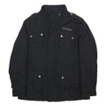 COOGI Mens Black XL Nylon Jacket Casual Zip-Up Pocketed Functional Design