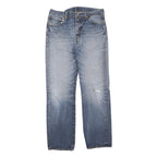 LEVI'S Mens Blue Regular Jeans Denim Medium W32 L30 Classic Button Closure