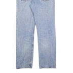 LEVI'S 505 Mens Jeans Blue Regular Straight Denim Light W34 L32 Classic Style