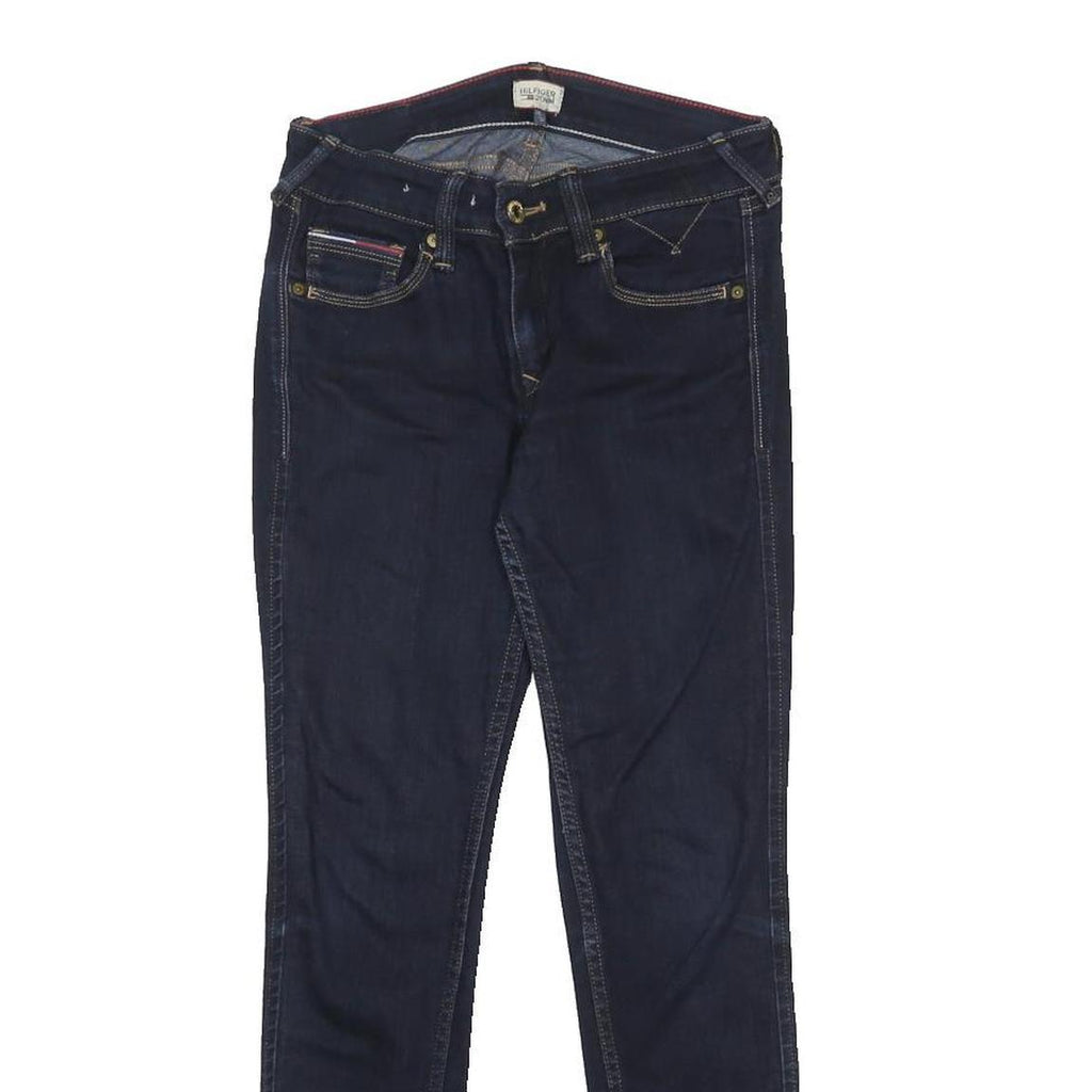 HILFIGER DENIM Womens Jeans Blue Slim Skinny Denim W28 L28 Classic Cotton Zip
