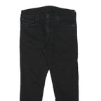 LEVI'S Mens Jeans Black Slim Skinny Denim Medium W29 L25 Classic Cotton Blend