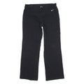 NIKE Mens Sweatpants Black Straight L W32 L29