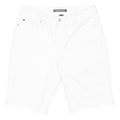 CALVIN KLEIN JEANS Womens White Cotton Blend Casual Shorts UK 8 W30 Stylish
