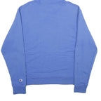 CHAMPION Mens Blue Hoodie M Cotton Blend Pullover Drawstring Hood Casual