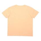 POLO RALPH LAUREN Mens Peach Short Sleeve Crew Neck Cotton T-Shirt L Classic Fit