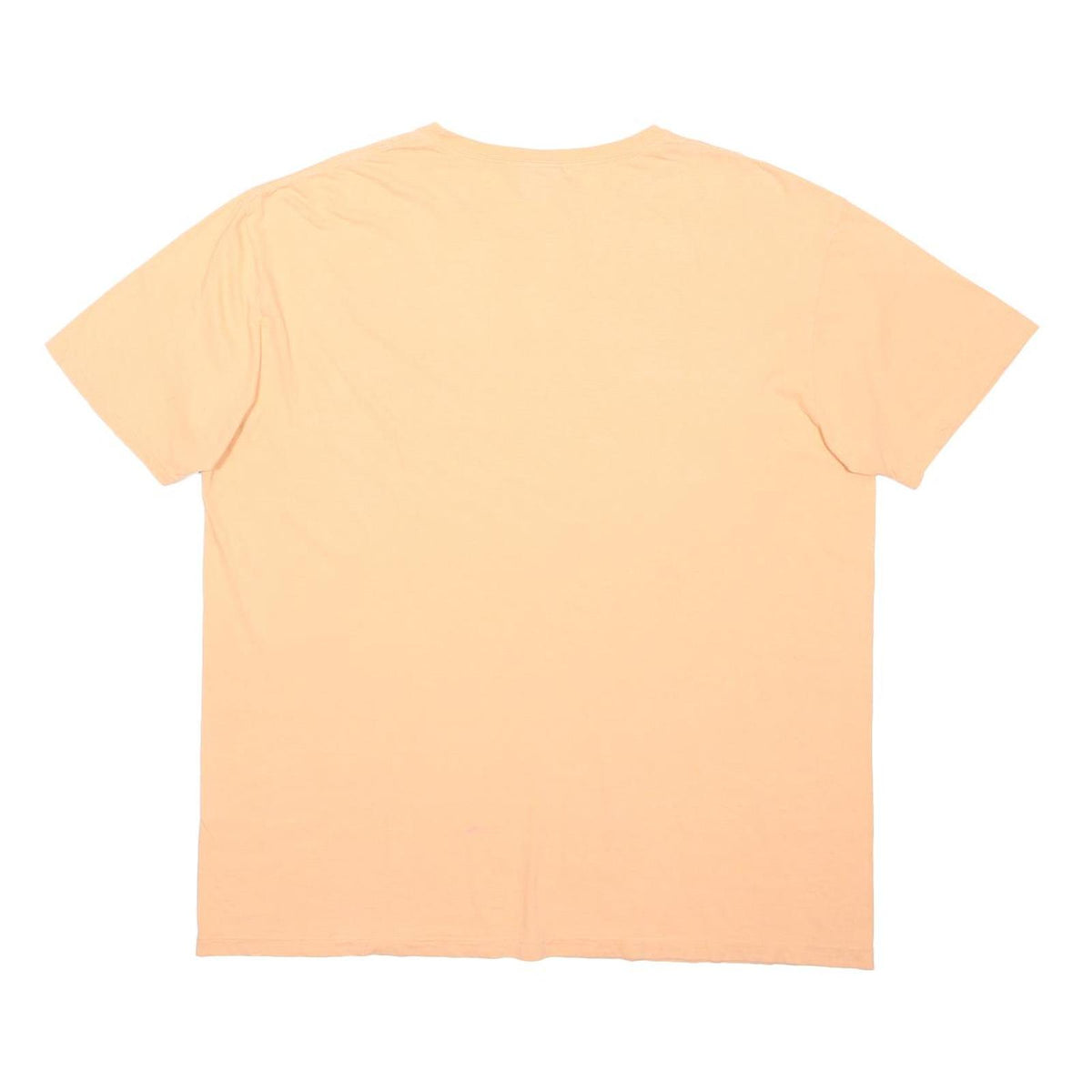 POLO RALPH LAUREN Mens Peach Short Sleeve Crew Neck Cotton T-Shirt L Classic Fit