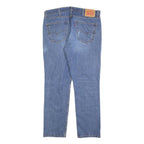 LEVI'S 511 Slim Mens Jeans Blue Slim Skinny Denim Medium W38 L30 Comfortable Fit