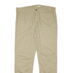 CARHARTT Mens Cotton Blend Beige Regular Straight Fit Trousers W38 L32 Casual
