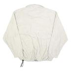 GREAT NORTH WEST Mens Cream Plain Polyester Blend Pullover Jumper 2XL Casual