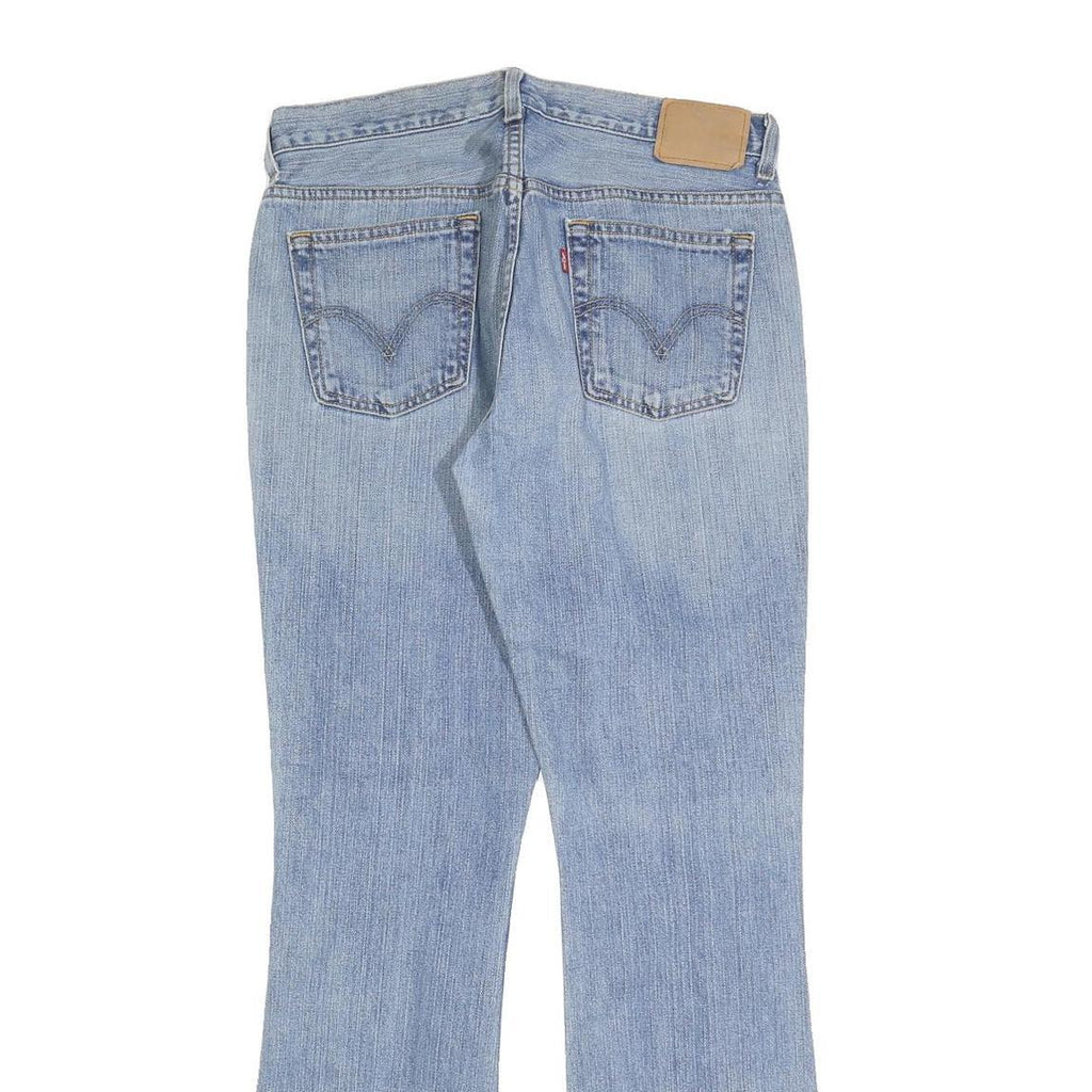 LEVI'S 515 Womens Jeans Blue Regular Bootcut Denim Medium W32 L32 Classic Fit