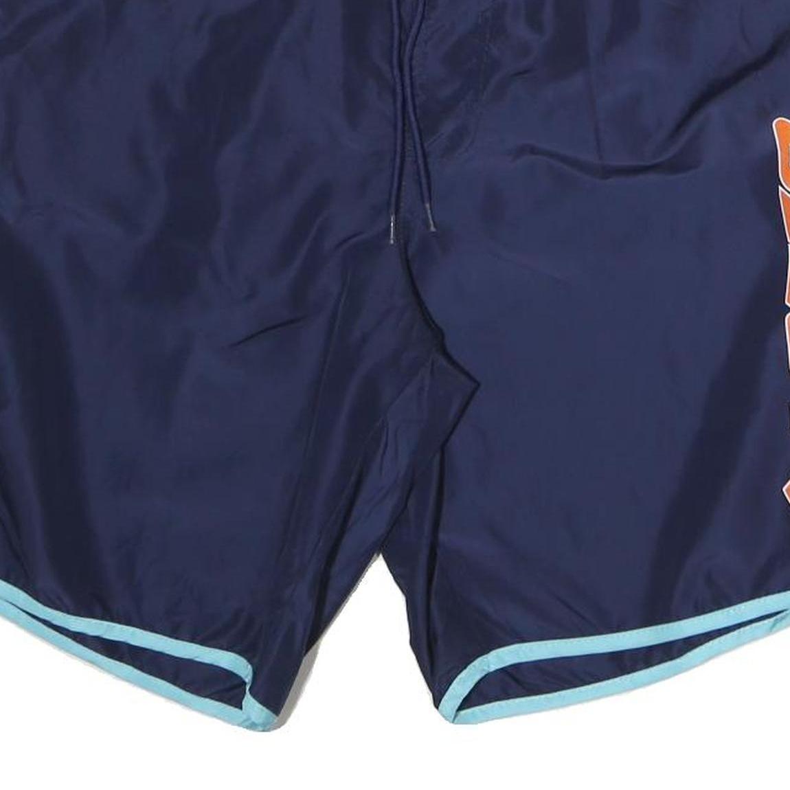 LOTTO Mens Shorts Navy Blue & Light Blue Casual XL W36 Drawstring