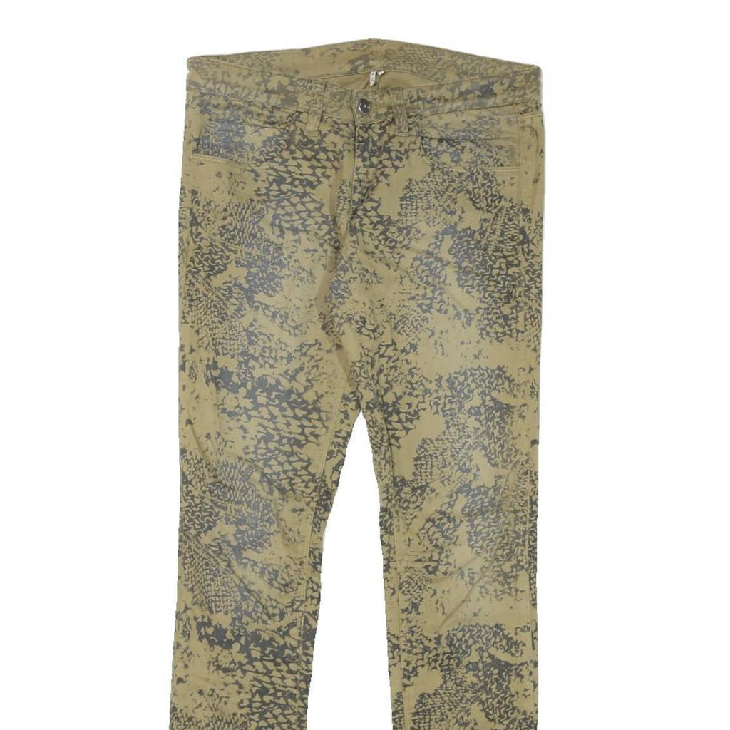 IRO Womens Slim Skinny Jeans Cotton Blend W28 L29 Printed Pattern Zip Closure