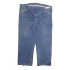 DICKIES Mens Regular Fit Blue Denim Jeans W44 L29 Classic Cotton Zip