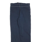 NEWPORT Mens Cotton Blend Navy Regular Fit Straight Leg Trousers W32 L30