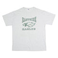 RUSSELL ATHLETIC Mens Grey Eastside Eagles Graphic T-Shirt XL Short Sleeve Crew