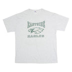 RUSSELL ATHLETIC Mens Grey Eastside Eagles Graphic T-Shirt XL Short Sleeve Crew