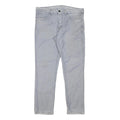 LEVI'S Mens Jeans Blue Slim Skinny Denim Light W34 L28 Zip Cotton Blend